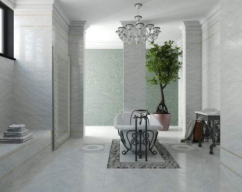 Плитка Golden Tile | Carrara Білий Е50059 (Е50051) 30X60