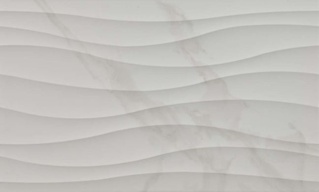 Плитка Ecoceramic | Nairobi Waves Blanco 33.3X55