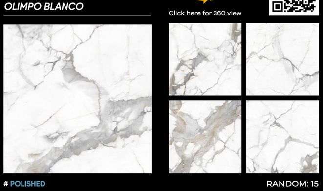 Плитка Italica | Olimpo Blanco Polished 60X60