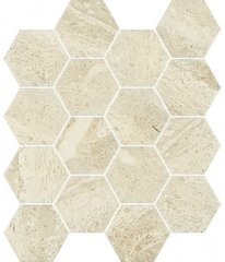 Плитка Paradyz Ceramika | Sunlight Stone Beige Mozaika Prasowana Hexagon New 22Х25,5
