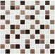 Котто Кераміка | Gm 4035 C3 Coffe M-Coffe W-White 30X30X4, Котто Кераміка, Glass Mosaic, Україна