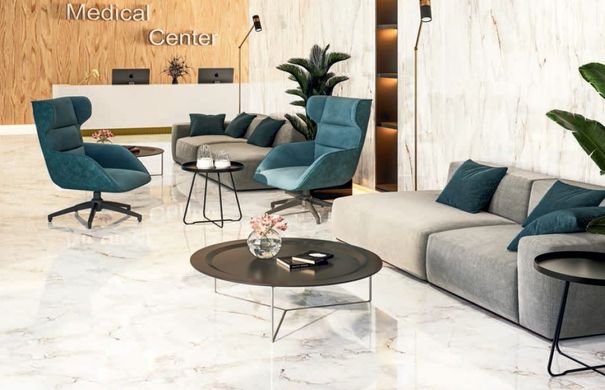 Плитка Teo ceramics (Allore) | Palazzo White F P R Full Lappato 60X120