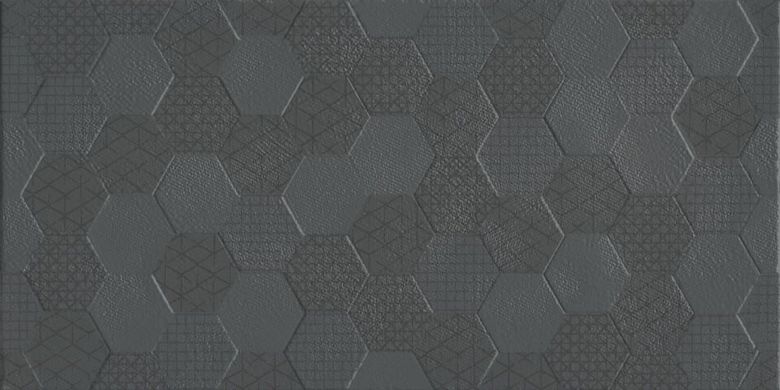 Плитка Kale | Grafen Rm-8204 Hexagon Anthracite 30X60