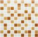 Котто Кераміка | Gm 4036 C3 Honey M-Honey W-White 30X30X4, Котто Кераміка, Glass Mosaic, Україна