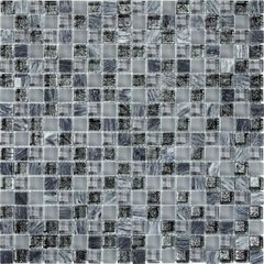 Плитка Mozaico De Lux | T-Mos Df02+G04+Marble (L) 30X30