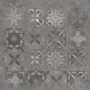 Плитка Cerrad | Gres Softcement Graphite Decor Patchwork Rect. 59,7X59,7