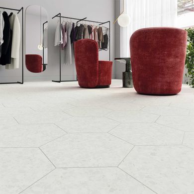 Плитка Wow | 123380 Terrazzo White 32X36,8