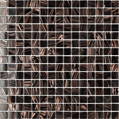 Плитка Mozaico De Lux | K-Mos Cbb003 Dark Brown 32,7X32,7